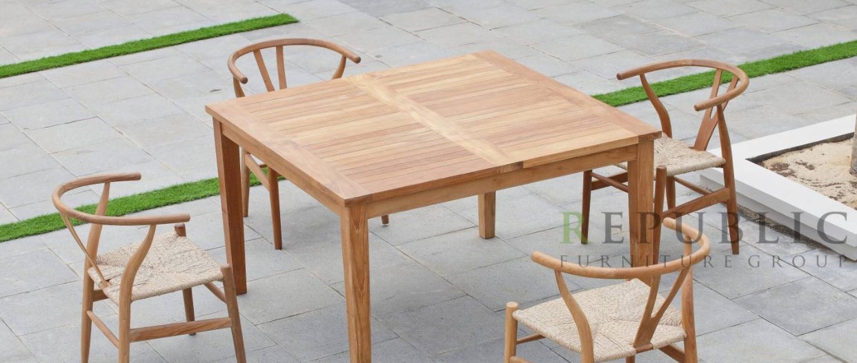 Teak outdoor furniture from Indonesia